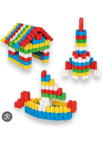 224 Parça Zeka Geliştirme Blokları Yapboz Blokları 224 Parça Rocket