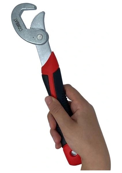 Çok Fonksiyonlu Ergonomik Ayarlanabilir Büyük Küçük Akıllı Pense Anahtar 2li Set (4887) indirimleri