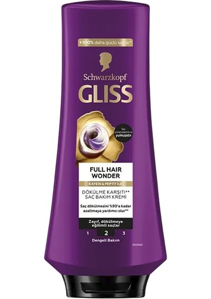 Sbk 360ML Full Hair Wonder 3 Adet