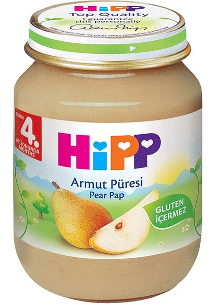 Hipp Organik Armut Püresi 125 Gr. 2 Adet