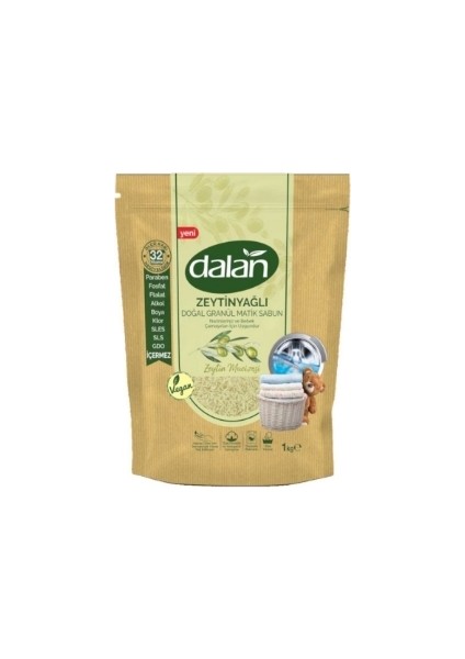 Granül Sabun Zeytinyağlı 1000 Gr. 4 Adet