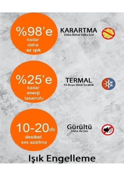 Işık Geçirmez Blackout Siyah Karartma Saten Perde