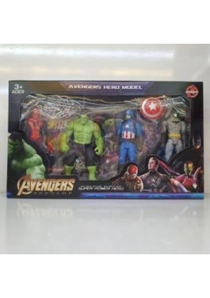 Avengers Işıklı Kahramanlar 4'lü Set