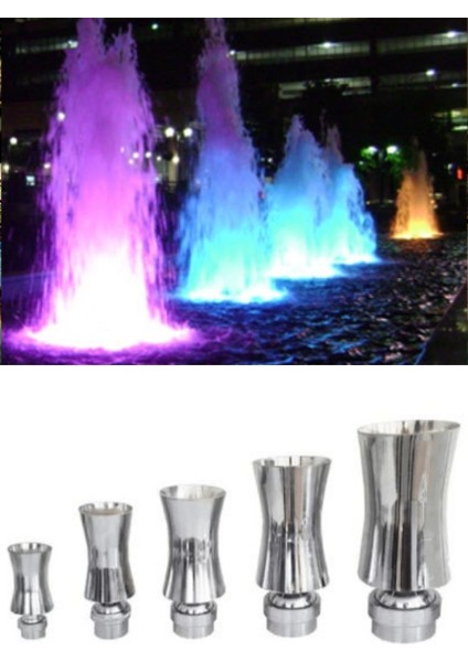 Kaskat Su Köpüğü Nozulu 90 T Süs Havuzu Fıskiyesi