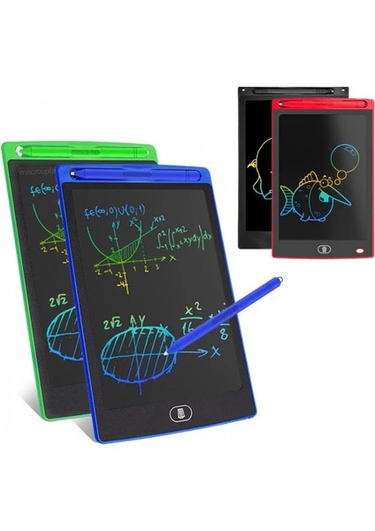 - Çocuklar Için Eğitici Renkli Çizim Tableti 10 Inç