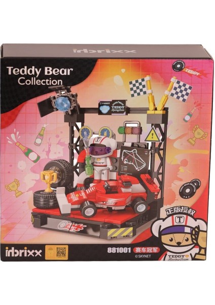 P881001 Panlos Yarış Şampiypnu 187 Parça Block Oyuncak