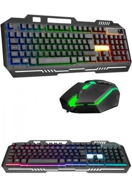 Gaming Oyuncu Klavyesi LED Aydınlatmalı Mekanik Hisli indirimleri