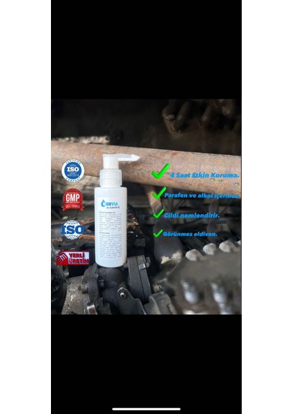 Jel Eldiven / 100ML / Cep Boy modelleri