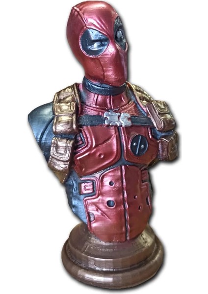 - Polyester Deadpool Figür Küçük Boy
