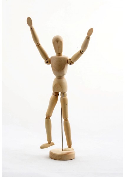 - Ahşap Robot Model 3