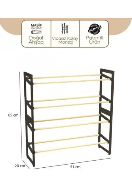- 4 Katlı Ahşap Ayakkabılık modelleri