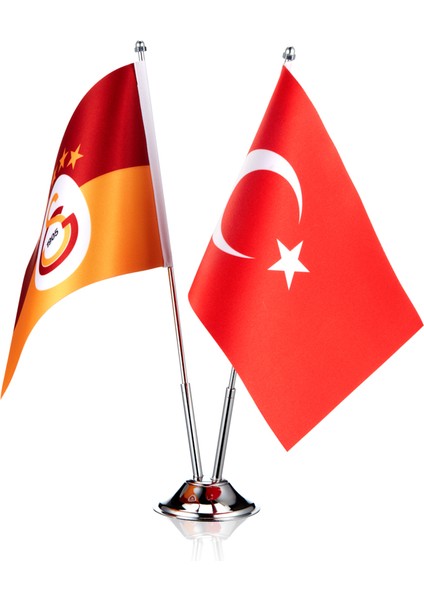 Galatasaray 5 Yıldızlı Çiftli Masa Bayrağı U251480 fiyatları
