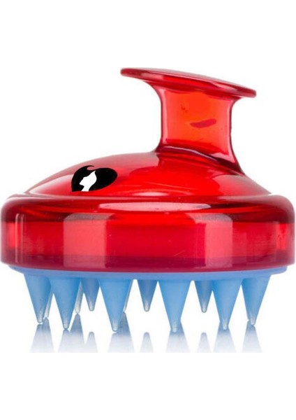 Duş Fırçası Saç Bakım ve Masaj Fırçası - Kırmızı