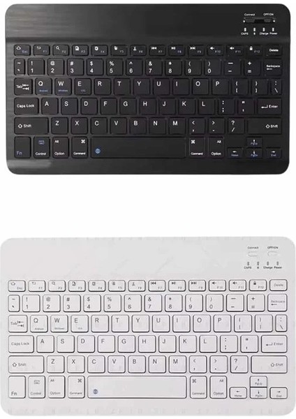 Uyumlu Kablosuz Bluetooth Şarj Edilebilir Mini Q Klavye fırsatları