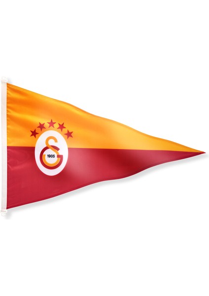 Galatasaray 5 Yıldızlı Üçgen Tekne Bayrağı 70X105CM U251485
