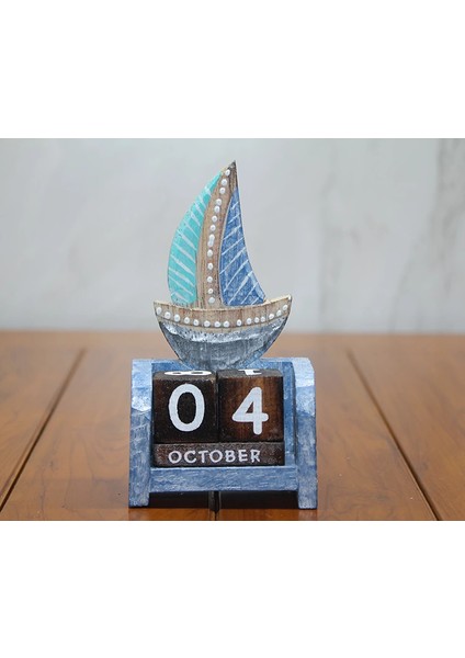 - Ahşap Yelken Takvim