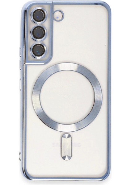 Ieg Samsung Galaxy S22 Kılıf Kross Magneticsafe Kapak - Sierra Blue