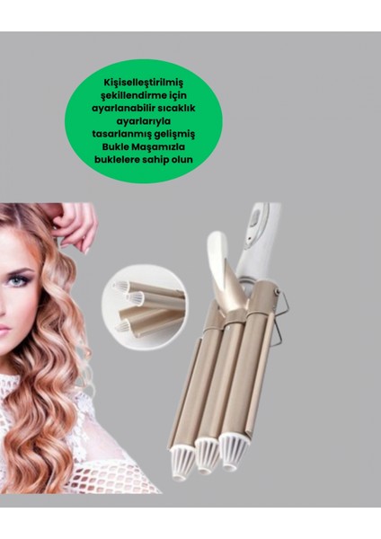 - Ayarlanabilir Isılı Bukle Saç Maşası fırsatları