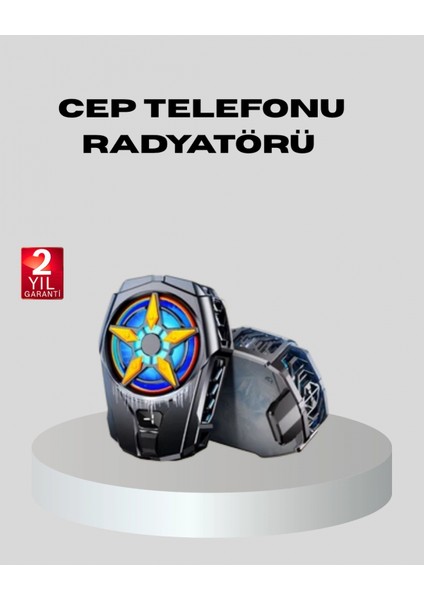 - Telefon Soğutucu Radyatör Type-C Bağlantılı 2 Kademeli Dijital Kontrollü