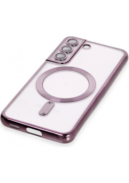 Ieg Samsung Galaxy S22 Kılıf Kross Magneticsafe Kapak - Mor fırsatları