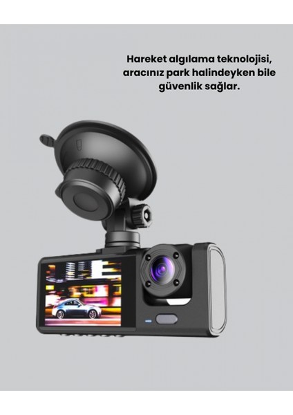 - Full Hd Araç Kamerası Çift Yönlü Kayıt ve Darbe Sensörü modelleri