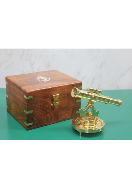 - Ahşap Kutulu Pusulalı Dürbün