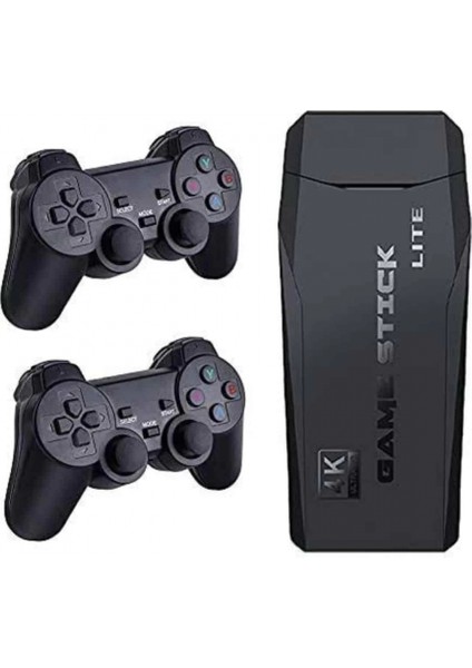 Game Stick El Atarisi 2.4g Kablosuz Çift Kol Oyunlar 4k Game Stick 3500 Oyunlu Atari Uyumlu modelleri