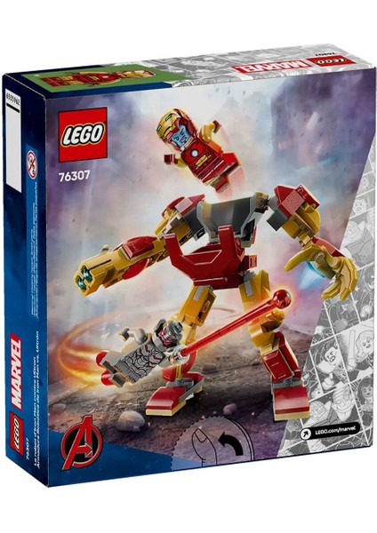 76307 LEGO Marvel Iron Man Ultrona Karşı 101 Parça +6 Yaş