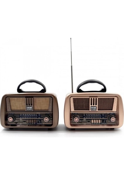 - Klasik Taşınabilir Model Nostaljik Radyo