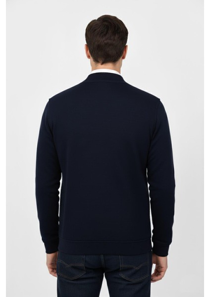 Erkek Hakim Yaka Astarlı Triko Fermuarlı Mont BGL-ST04831 modelleri