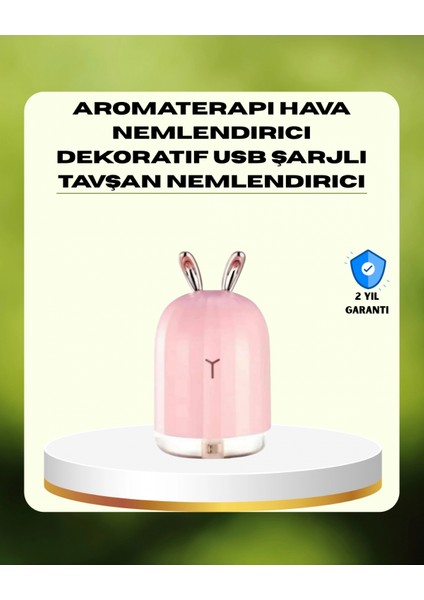 - 200 ml Ultrasonik Aroma Difüzör ve Hava Nemlendirici Gece Lambalı