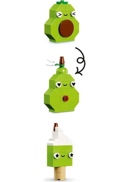 11039 LEGO Classic Yaratıcı Yiyecek Arkadaşlar 150 Parça +4 Yaş