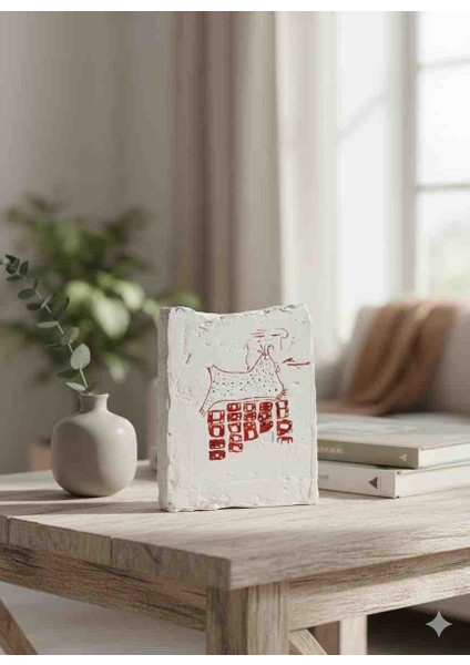 Çatalhöyük Duvar Resmi Replikası – Alçı Üzerine Elde Çizim – Neolitik Dönem Dekoratif Pano fiyatları