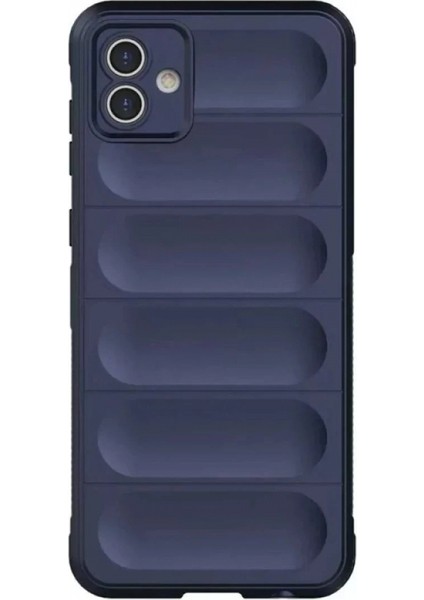 Samsung Galaxy A06 Kılıf Optimum Silikon - Lacivert