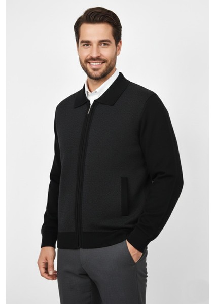 Erkek Polo Yaka Astarlı Triko Mont Fermuarlı BGL-ST04830 fiyatları