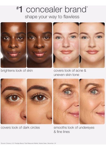 Shape Tape™ - Ultra Kremsi Kapatıcı 27B Light-Medium Beige (10 Ml) fırsatları