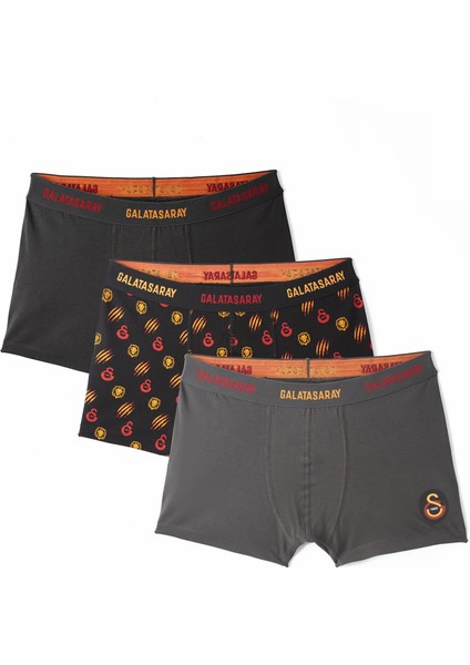 Galatasaray 3'lü Erkek Boxer E242306