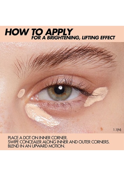 Hd Skin Concealer – Fark Edilmeyen Koyu Halka Kapatıcı 0.2 (4,7 M)