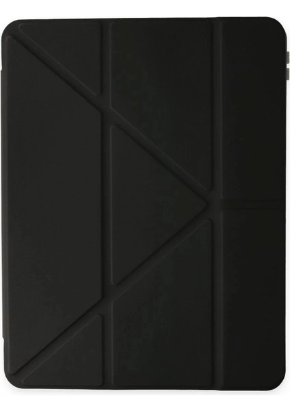 iPad Pro 11 (2024) Kılıf Kalemlikli Mars Tablet Kılıfı - Siyah modelleri