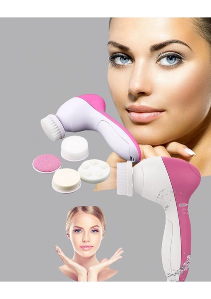 Ieg 5’i 1 Arada Yüz Temizleme Cihazı – Masaj, Fırça, Peeling ve Krem Uygulama Aparatlı fiyatları