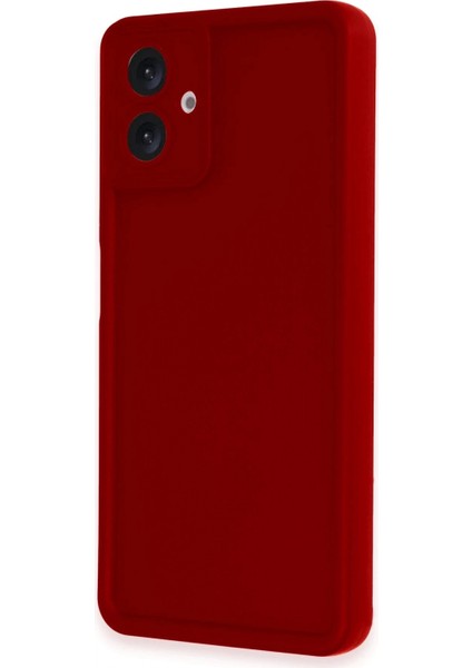 Samsung Galaxy A06 Kılıf Viera Silikon - Kırmızı
