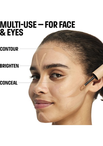 Hd Skin Full Cover Concealer – Yüksek Kapatıcılık Sağlayan Çok Amaçlı Kapatıcı 1R02 (9ml)