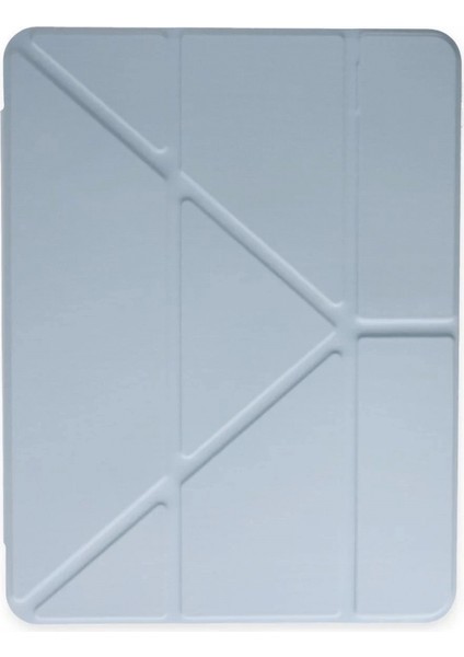 iPad Pro 11 (2024) Kılıf Kalemlikli Mars Tablet Kılıfı - Mavi modelleri