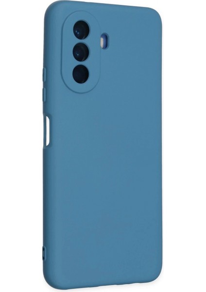Huawei Nova Y70 Kılıf Nano Içi Kadife Silikon - Mavi fiyatları