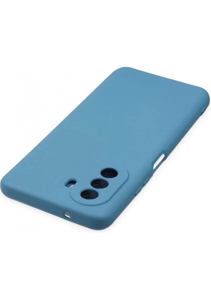 Huawei Nova Y70 Kılıf Nano Içi Kadife Silikon - Mavi indirimleri
