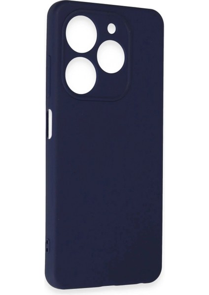 Tecno Spark Go 2024 Kılıf First Silikon - Lacivert modelleri