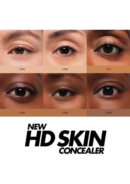 Hd Skin Concealer – Fark Edilmeyen Koyu Halka Kapatıcı 4.0 (4,7 Ml)
