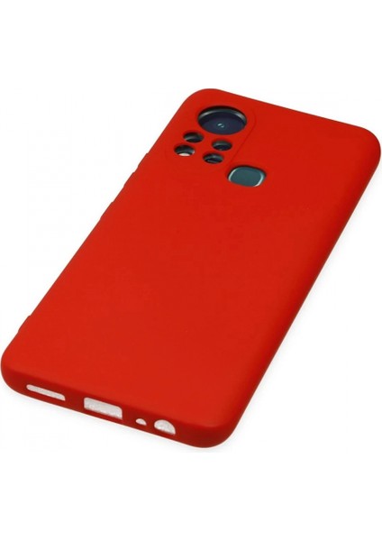 Infinix Hot 11S Kılıf Nano Içi Kadife Silikon - Kırmızı fırsatları