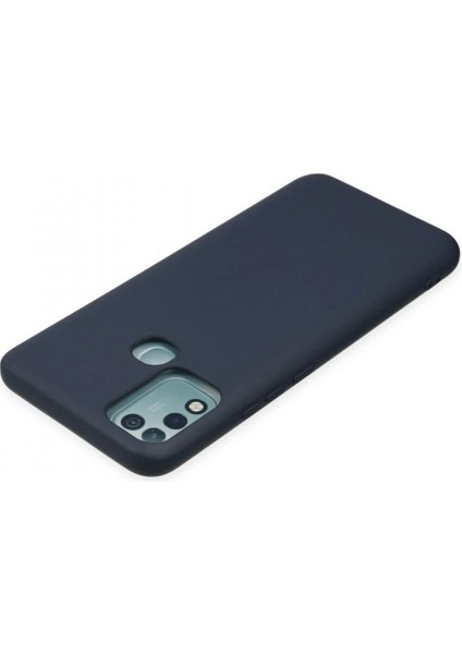 Infinix Hot 10 Play Kılıf Nano Içi Kadife Silikon - Lacivert indirimleri