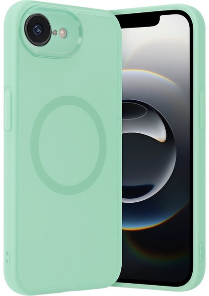 iPhone 16E Kılıf Maya Karbon Kapak - Koyu YEŞIL-(5796) - F165K250-U86165 indirimleri